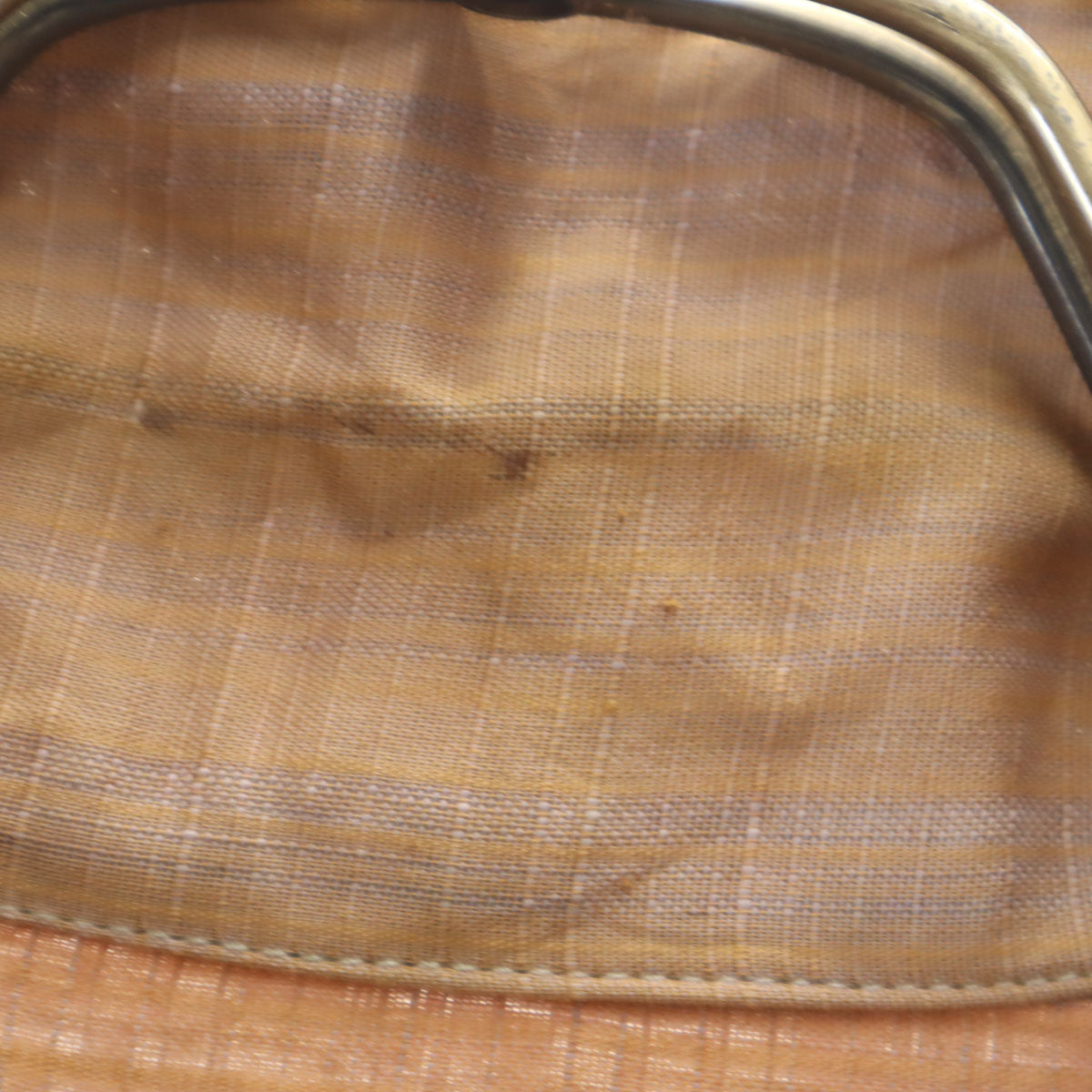 ビーブイディー 60s ヴィンテージ チェック柄 長袖 コットンシャツ M オレンジ メンズ