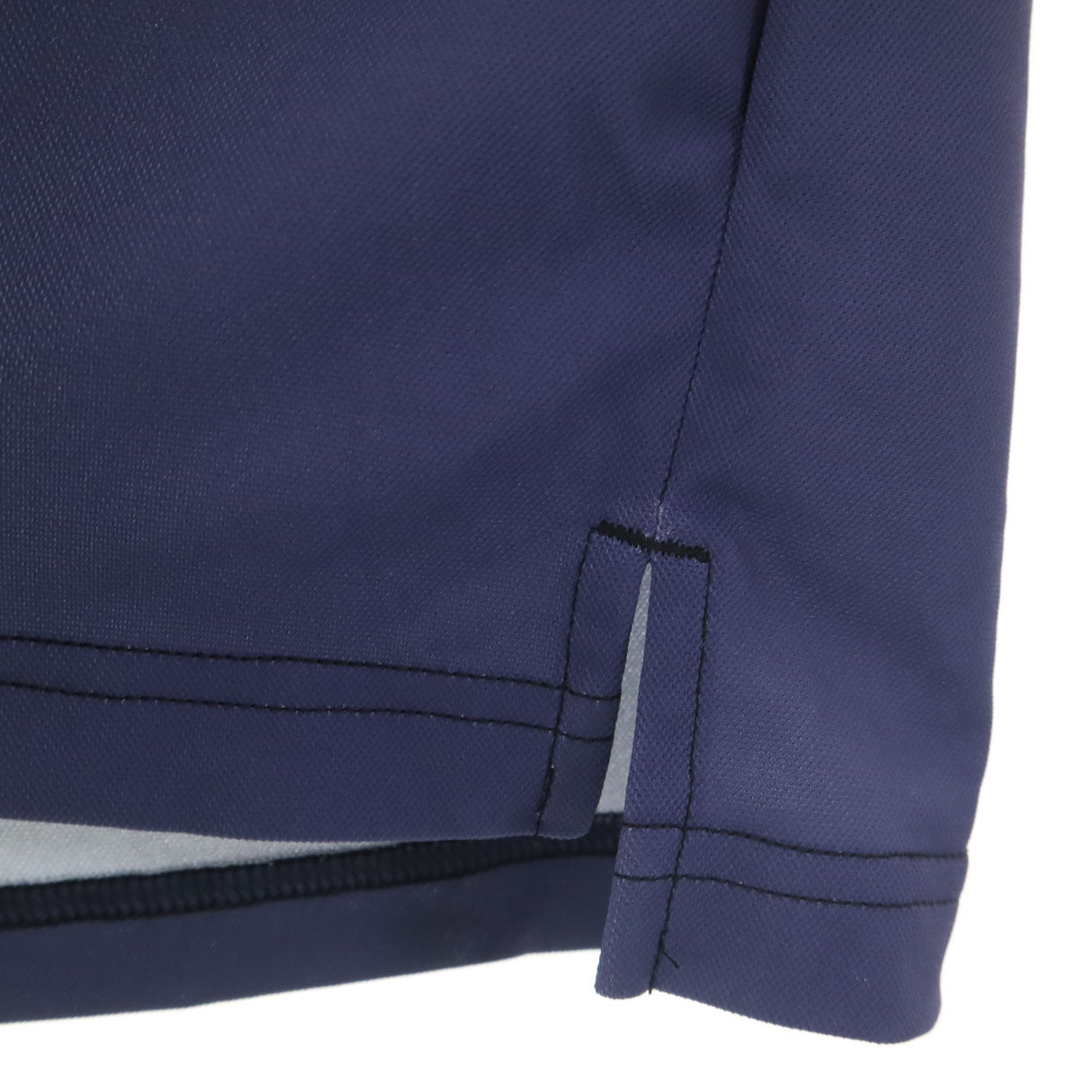 美品 LANVIN SPORT ランバンスポール 半袖 ハーフジップ ポロシャツ 40 ブラック メンズ