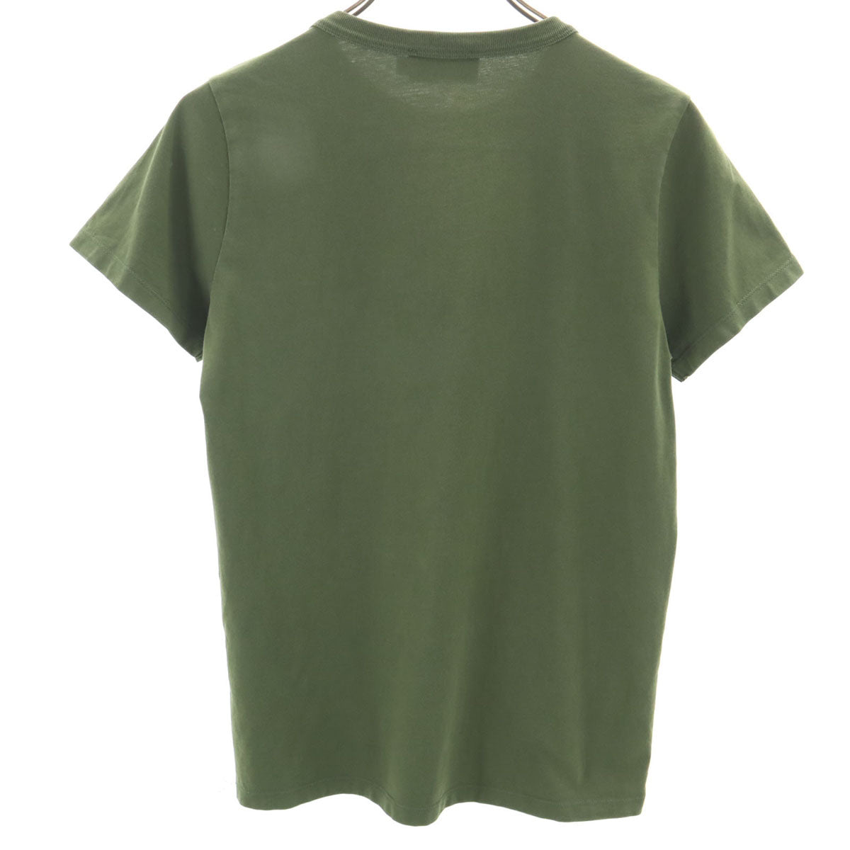 MAISON KITSUNE メゾンキツネ ポルトガル製 半袖 Tシャツ XS カーキ レディース