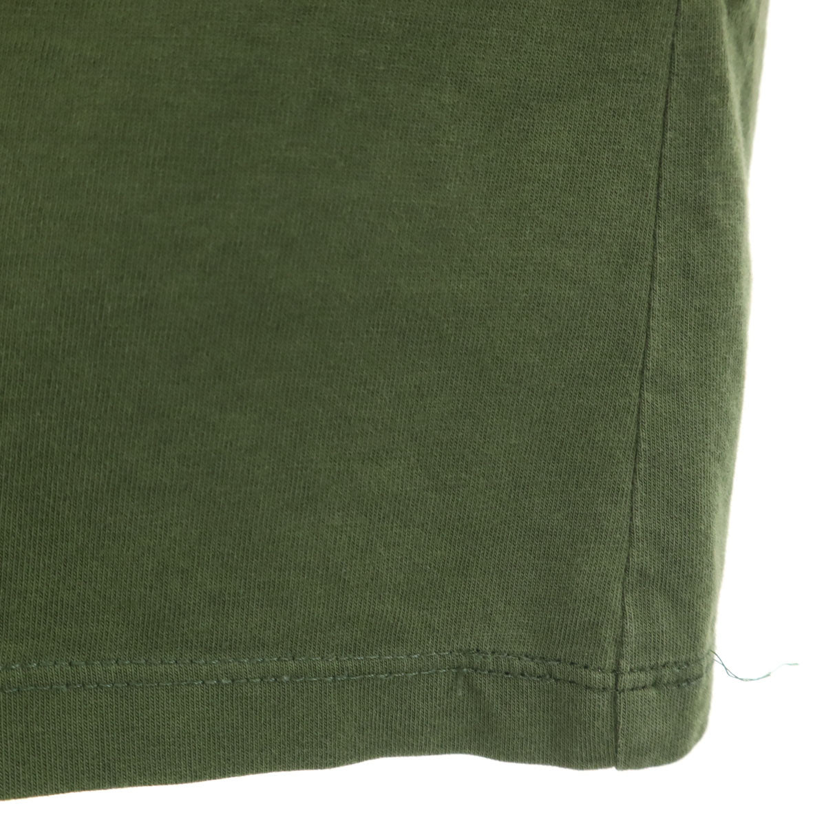 MAISON KITSUNE メゾンキツネ ポルトガル製 半袖 Tシャツ XS カーキ レディース