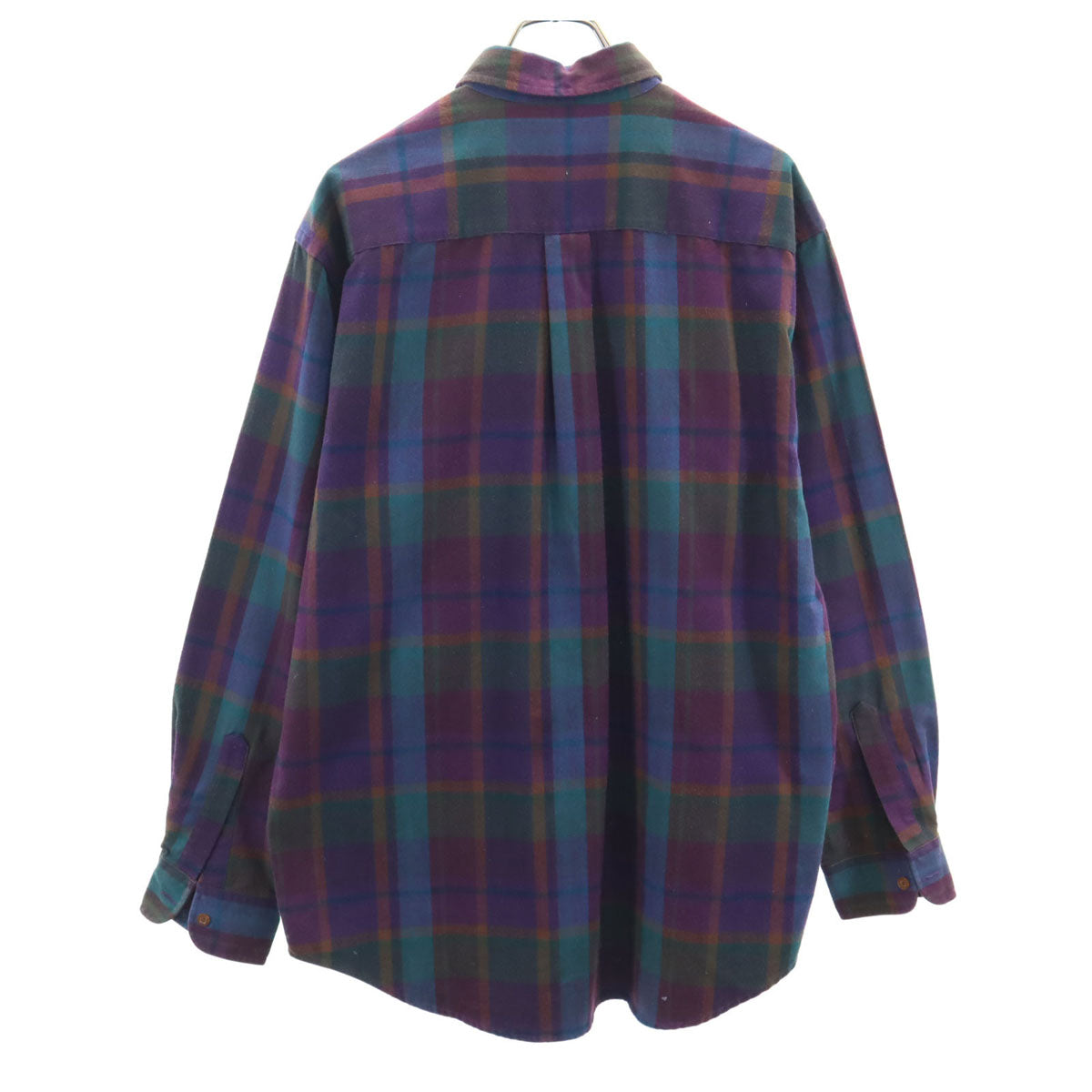 L.L.Bean エルエルビーン 80s ヴィンテージ チャック柄 長袖 シャツ L アウトドア メンズ