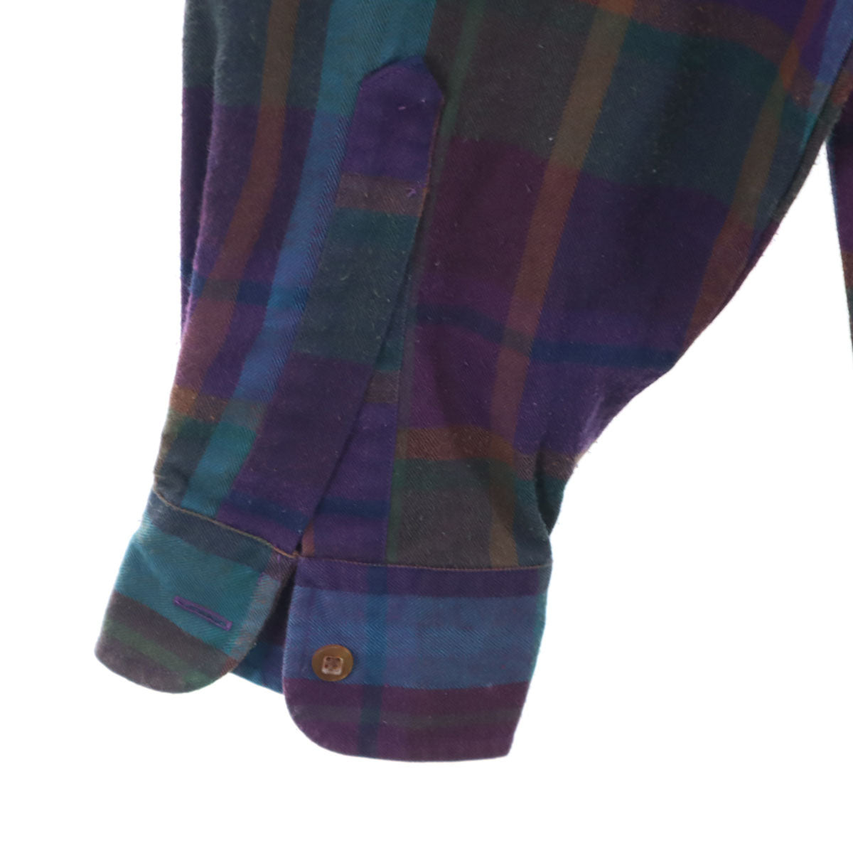 L.L.Bean エルエルビーン 80s ヴィンテージ チャック柄 長袖 シャツ L アウトドア メンズ