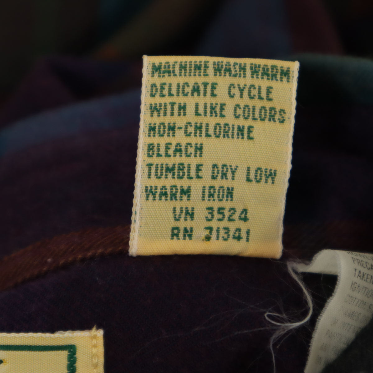 L.L.Bean エルエルビーン 80s ヴィンテージ チャック柄 長袖 シャツ L アウトドア メンズ