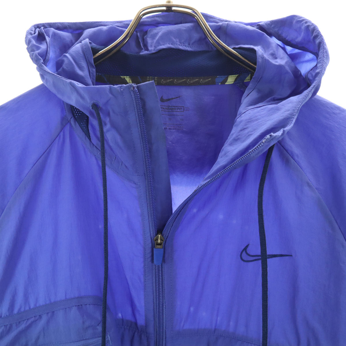 NIKE ナイキ ナイロンジャケット XL 青紫 メンズ