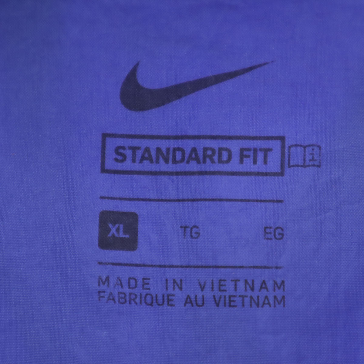 NIKE ナイキ ナイロンジャケット XL 青紫 メンズ