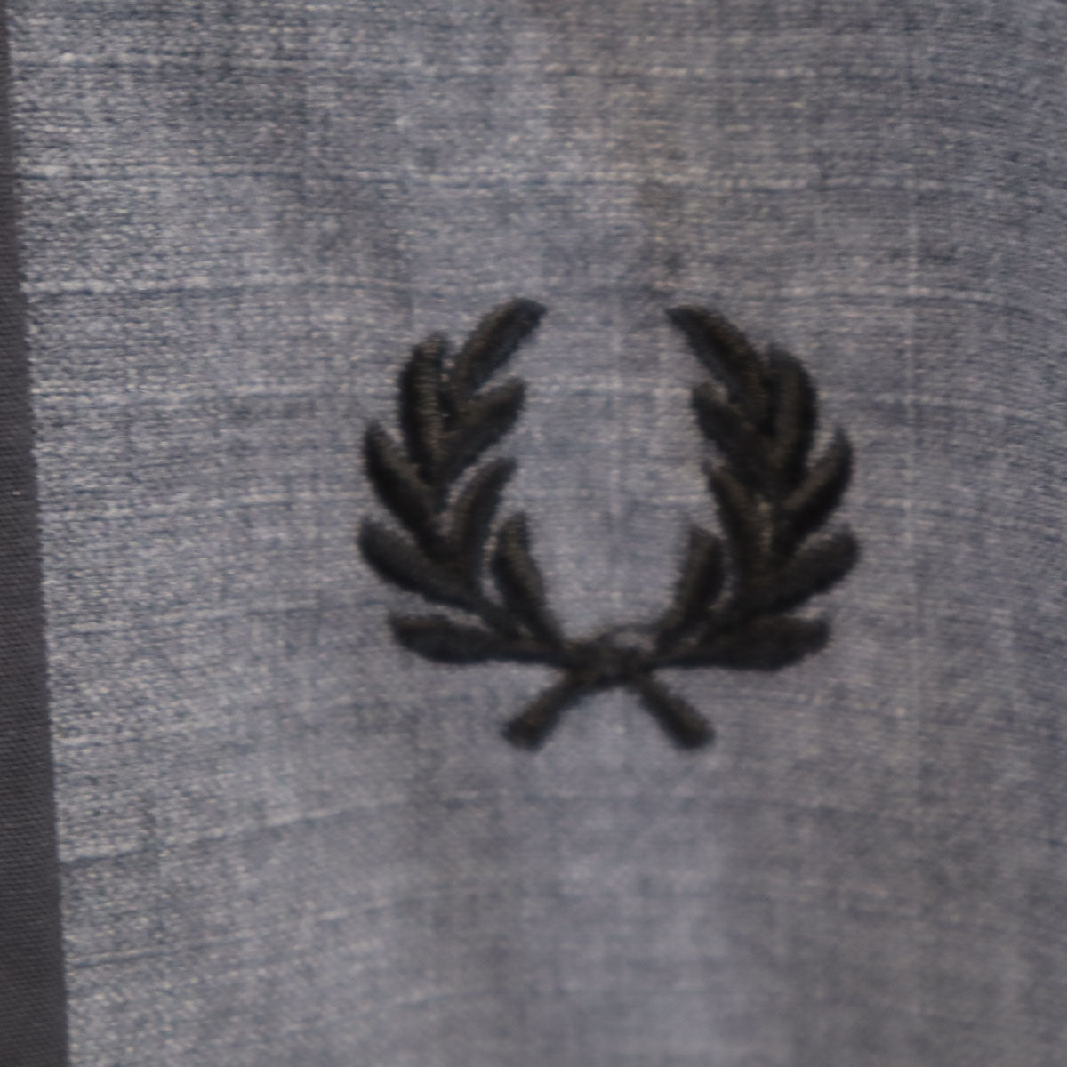FRED PERRY フレッドペリー バイカラー 長袖 シャツ S ブラック メンズ