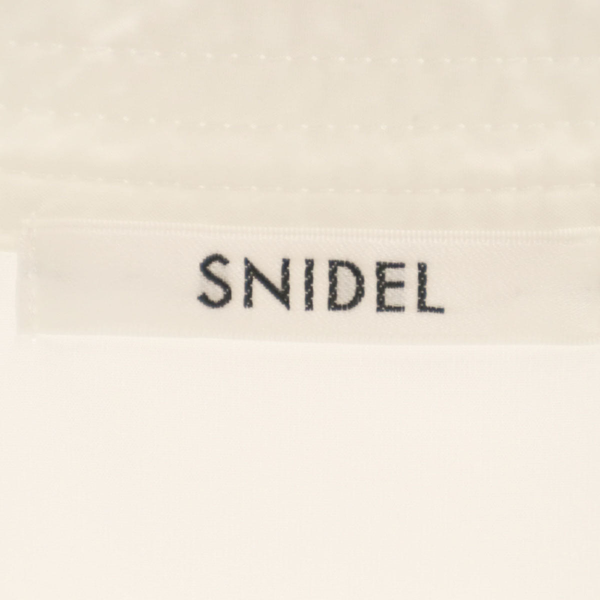 SNIDEL スナイデル 長袖 フリル ミニワンピース 0 ホワイト レディース