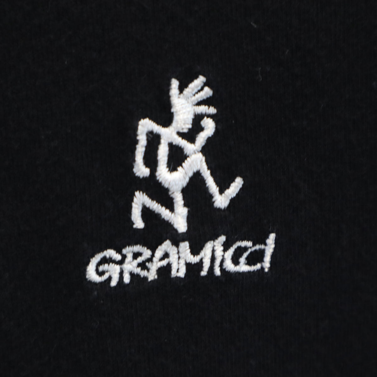 Gramicci グラミチ バックロゴ 長袖 Tシャツ M ブラック ロンT アウトドア メンズ