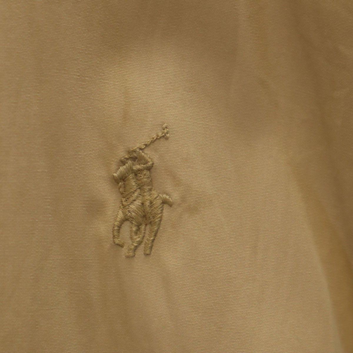 POLO RALPH LAUREN ポロラルフローレン 長袖 シャツワンピース 4 ベージュ レディース