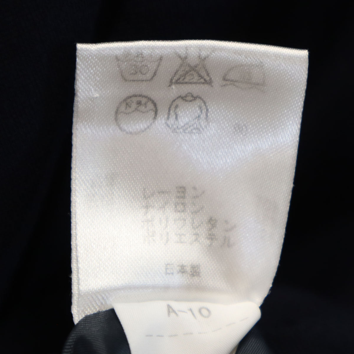 TOCCA トッカ ノースリーブ 膝丈ワンピース 0 ネイビー レディース