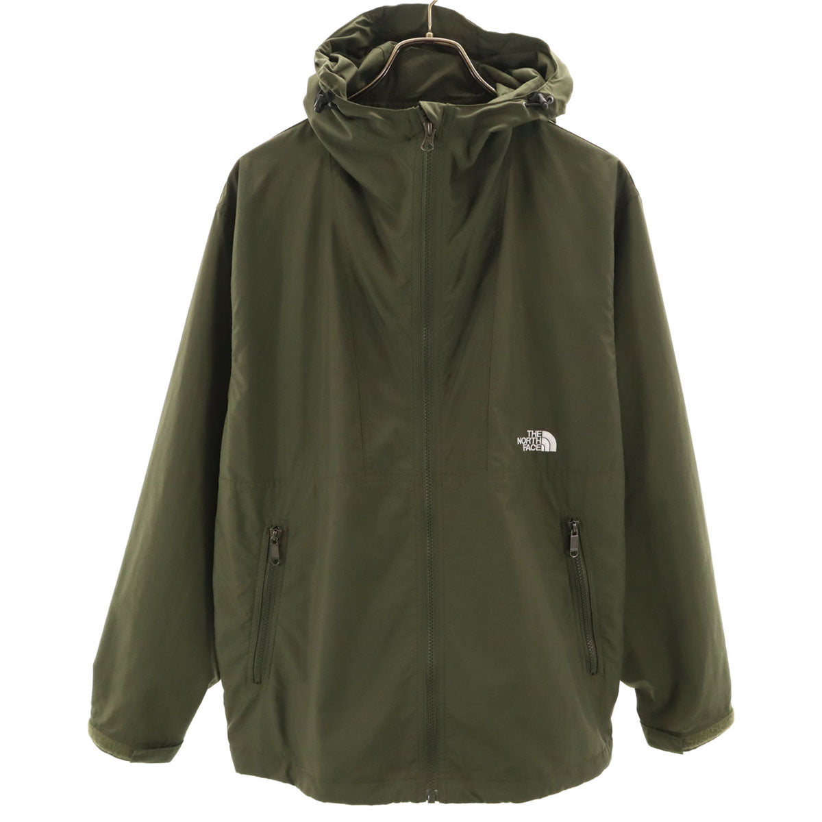 THE NORTH FACE ノースフェイス コンパクト ジャケット M カーキ NP72230 アウトドア 収納袋付き メンズ
