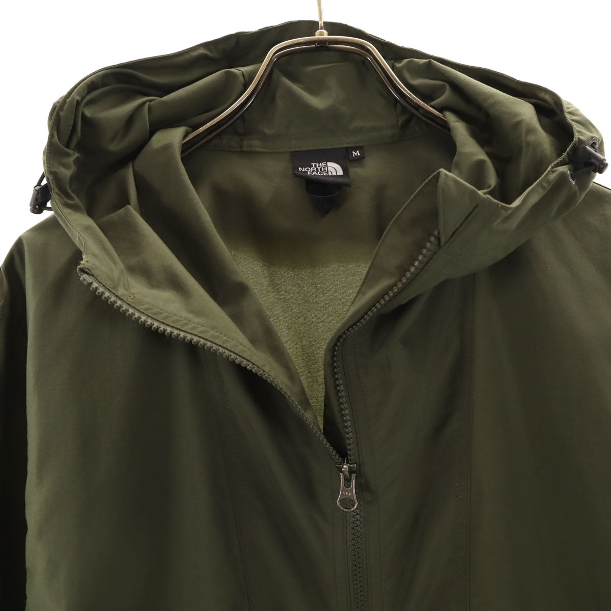 THE NORTH FACE ノースフェイス コンパクト ジャケット M カーキ NP72230 アウトドア 収納袋付き メンズ