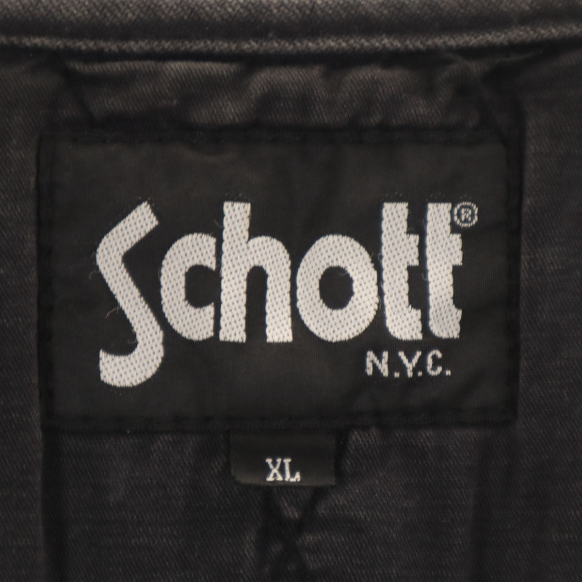 schott ショット ベスト XL ブラック系 メンズ