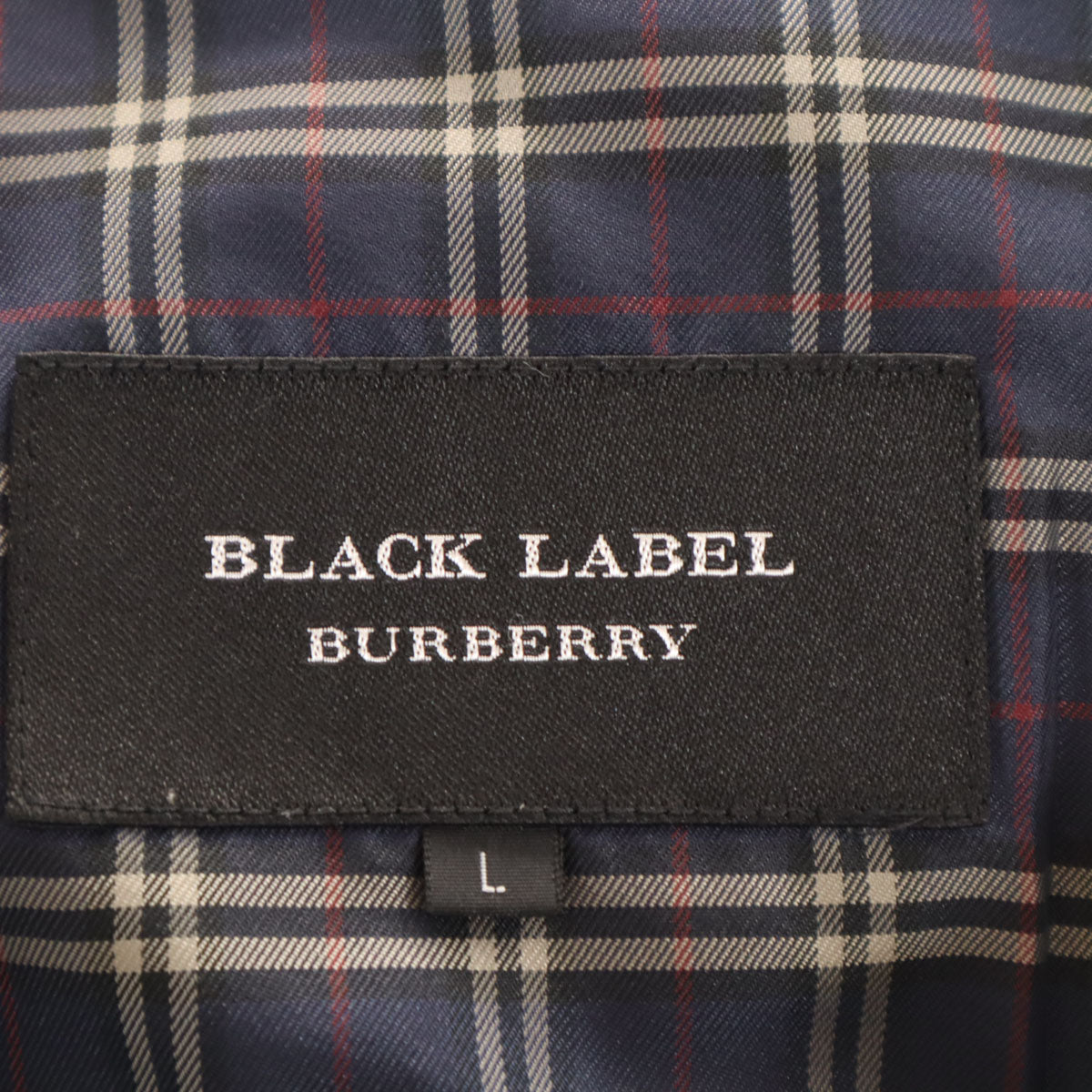 BURBERRY BLACK LABEL バーバリーブラックレーベル フルジップ ベスト L グレー 三陽商会 レディース