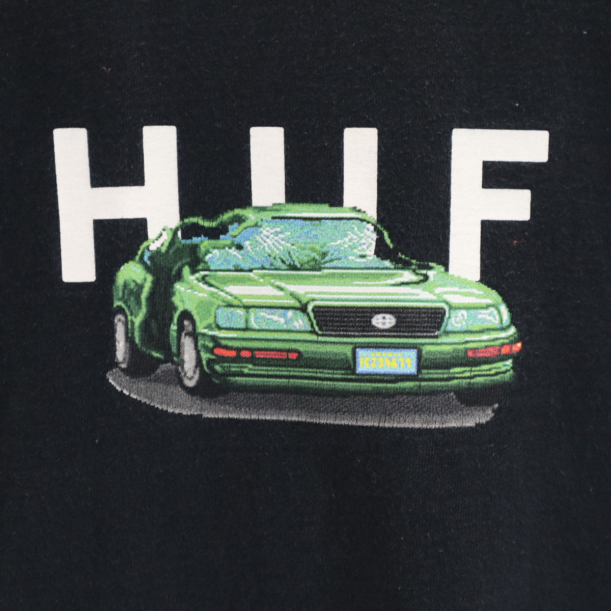 HUF ハフ CAPCOM カプコン コラボ ストリートファイター2 BONUS STAGE 半袖 Tシャツ M ブラック メンズ