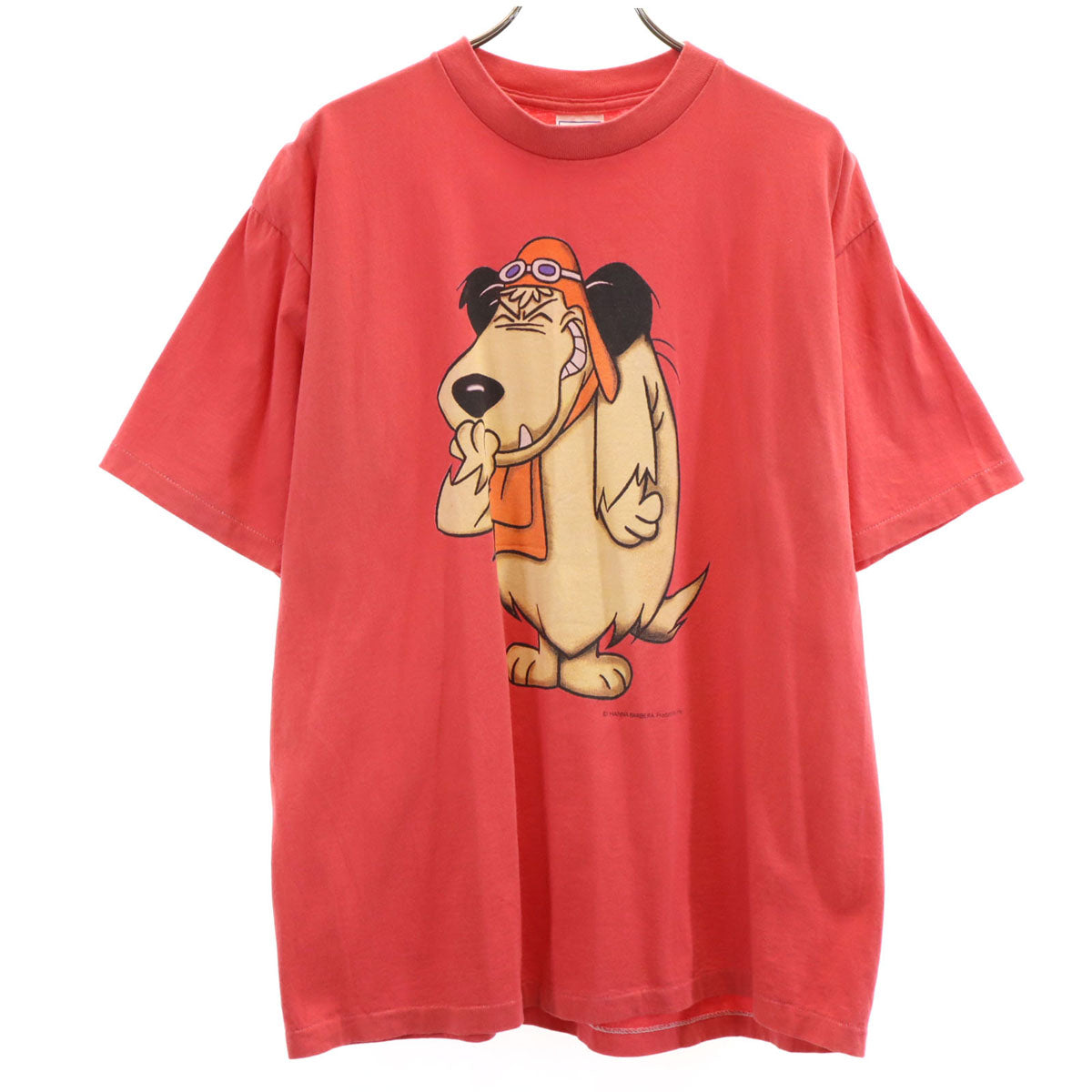 United Sports ユナイテッドスポーツ 90s USA製 オールド チキチキマシン猛レース ケンケン 半袖 Tシャツ XL レッド シングルステッチ メンズ