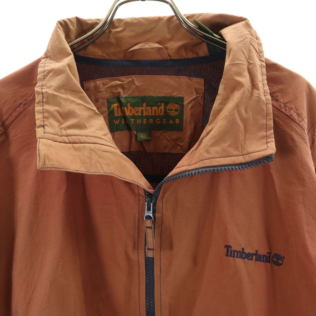 Timberland ティンバーランド 00s オールド ナイロンジャケット XL ブラウン メンズ