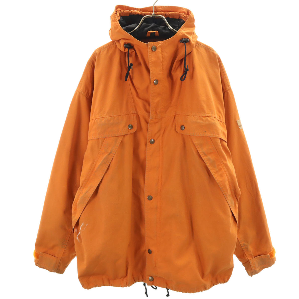 FJALLRAVEN フェールラーベン マウンテンパーカー L オレンジ メンズ
