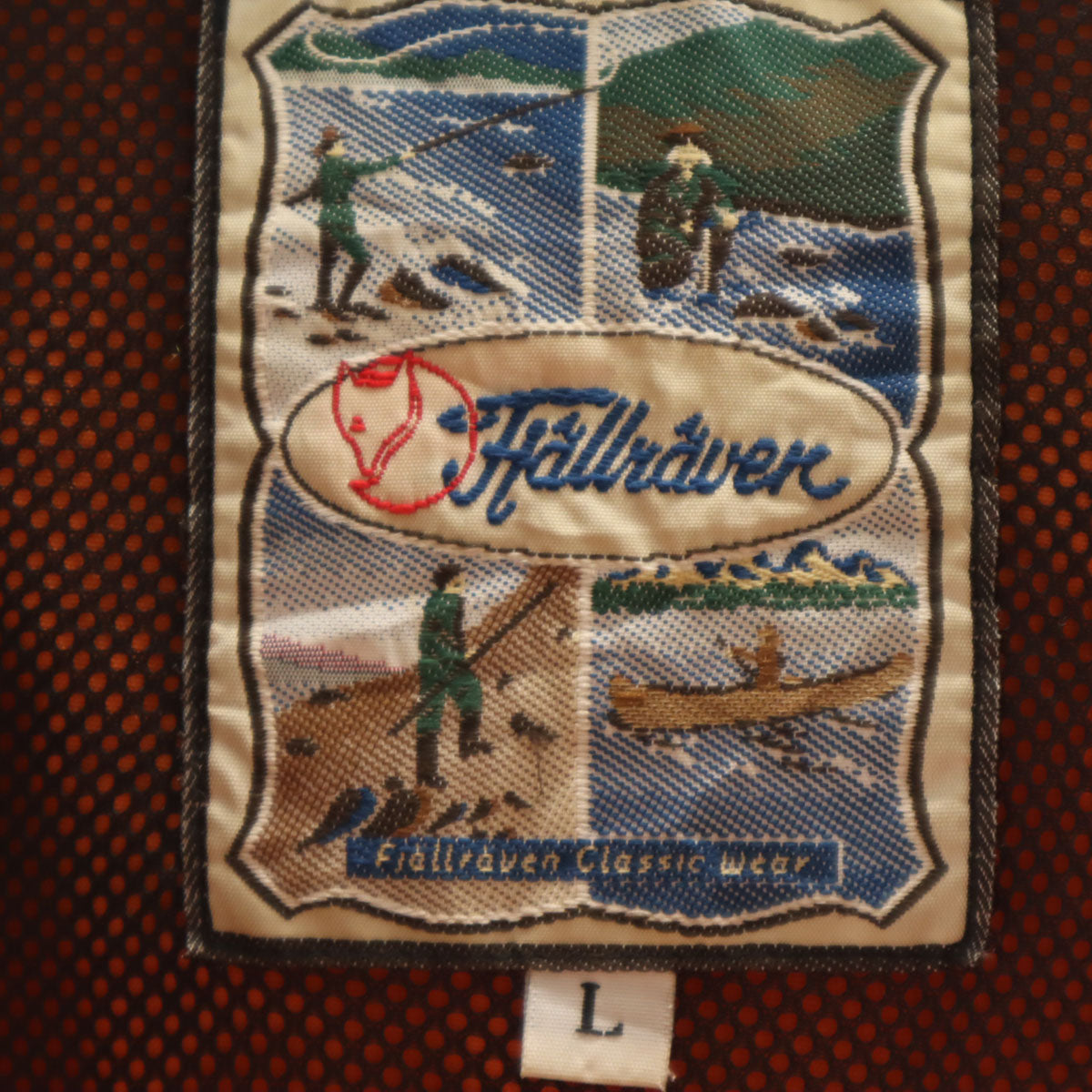 FJALLRAVEN フェールラーベン マウンテンパーカー L オレンジ メンズ