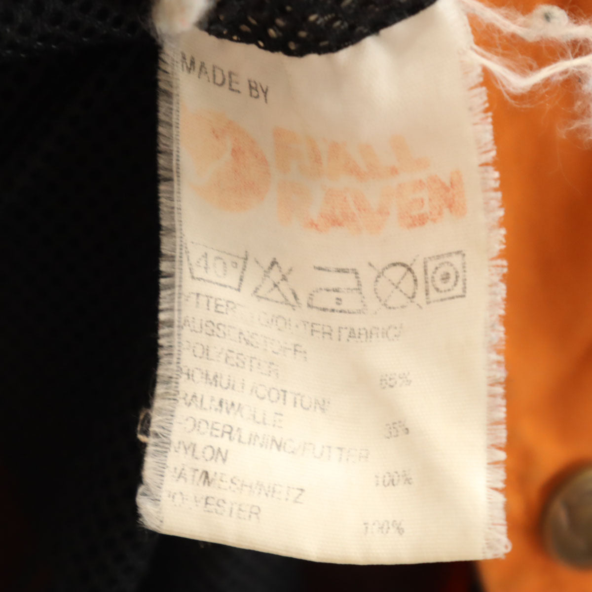 FJALLRAVEN フェールラーベン マウンテンパーカー L オレンジ メンズ