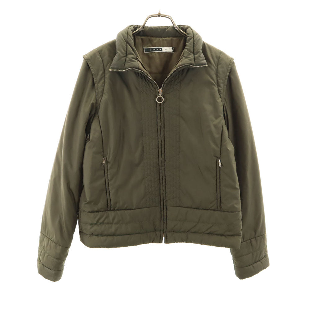 SPORTMAX CODE スポーツマックスコード ポルトガル製 中綿ジャケット 38 カーキ レディース