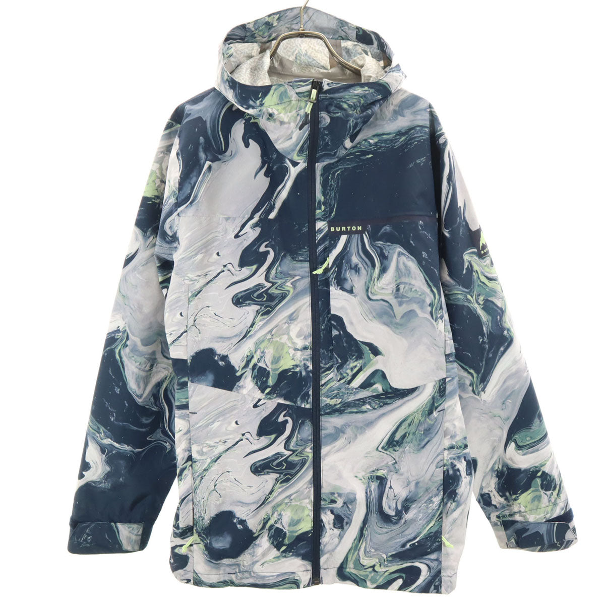 BURTON バートン レインジャケット XS グレー フーディー メンズ