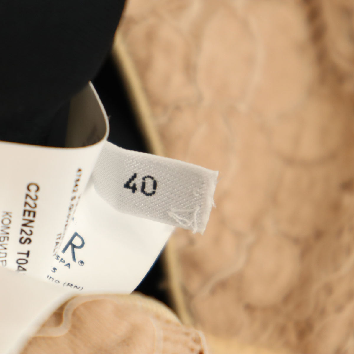 未使用 N°21 ヌメロ ヴェントゥーノ イタリア製 ノースリーブ ボディスーツ ビスチェ 40 ライトブルー レディース