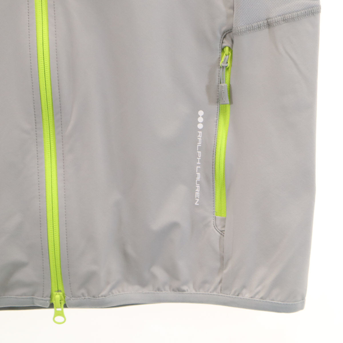 RLX RALPH LAUREN アールエルエックス ラルフローレン ジップジャケット S グレー メンズ
