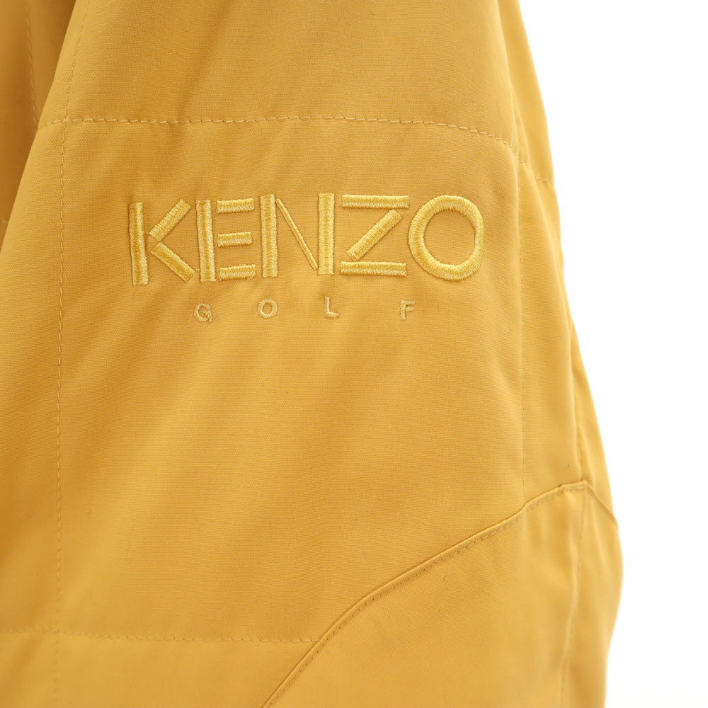 KENZO GOLF ケンゾーゴルフ 90s オールド キルティング 中綿ジャケット 3 イエロー メンズ