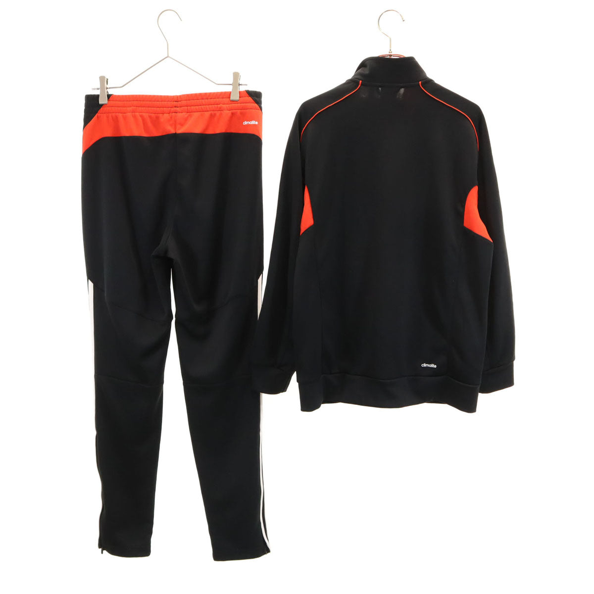 adidas アディダス トラックジャケット 上下 セットアップ L ブラック ジャージ メンズ