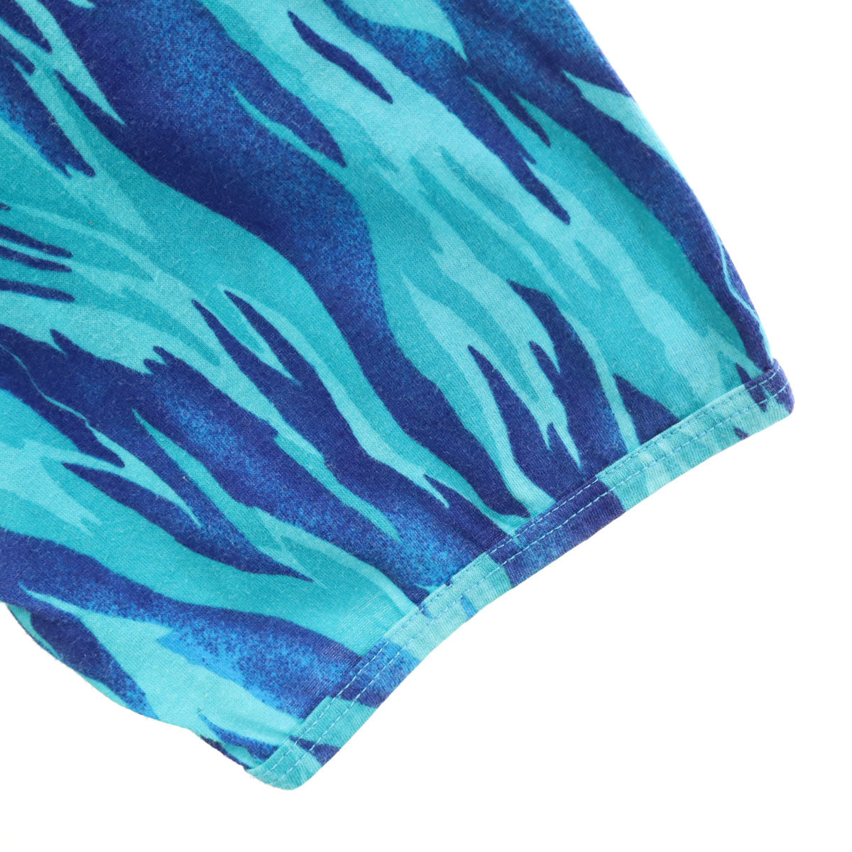 Vivienne Westwood OCEAN ヴィヴィアンンウエストウッド オーシャン イタリア製 総柄 半袖 Tシャツ 50 ブルー レディース