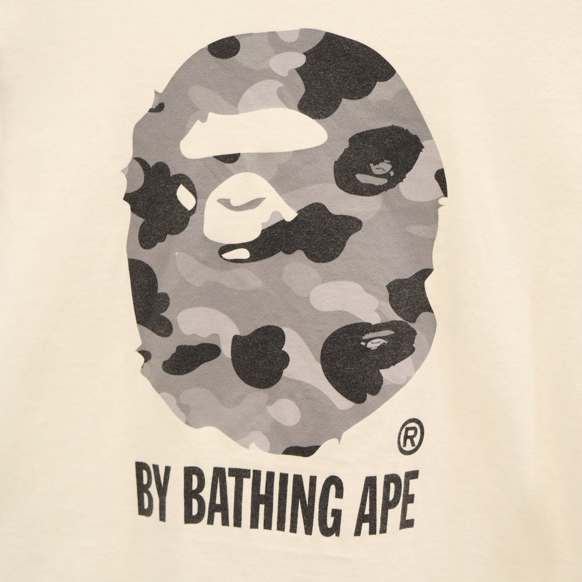 BAPE ベイプ 日本製 半袖 Tシャツ XS ホワイト アベイシングエイプ メンズ