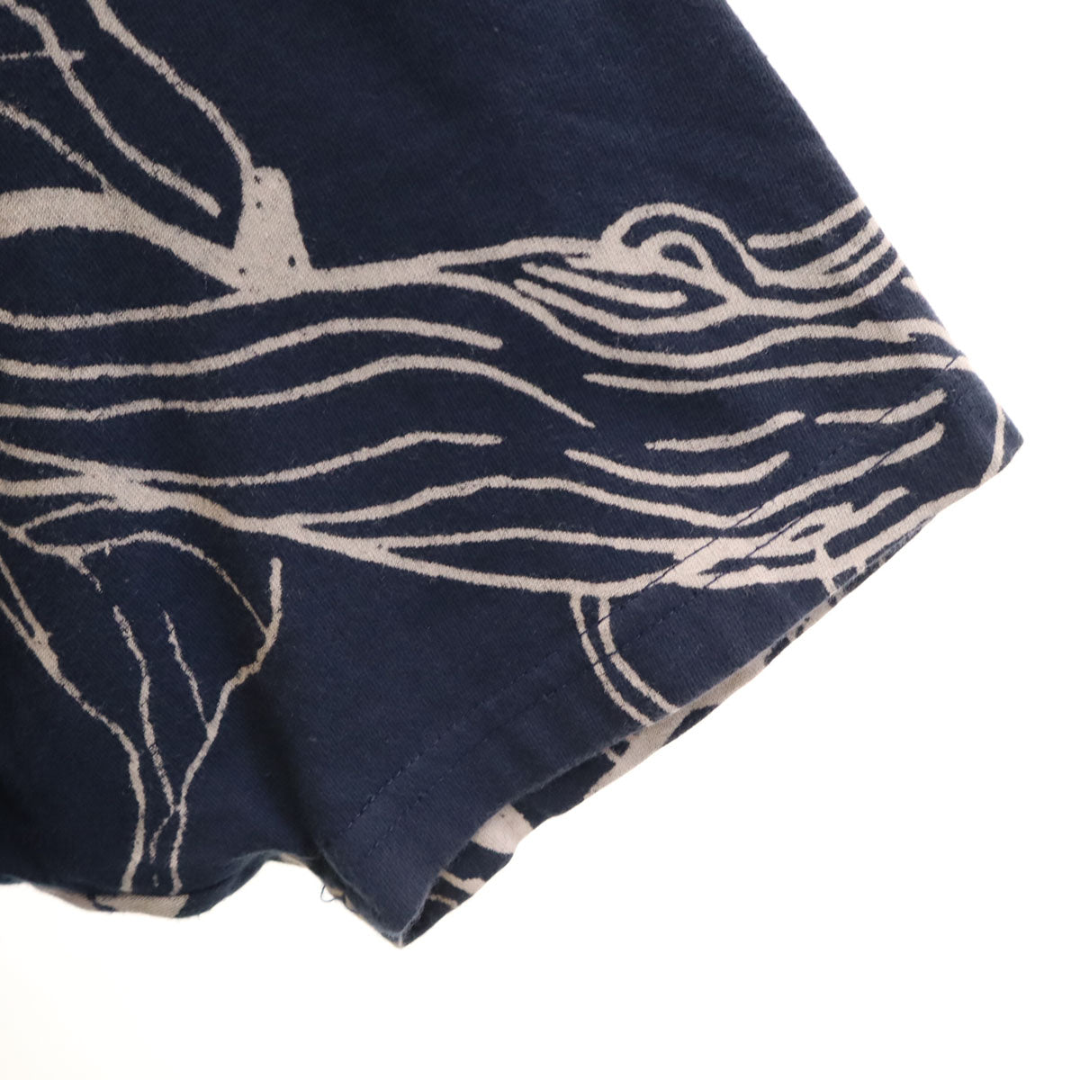 DENHAM デンハム 半袖 Tシャツ M ネイビー メンズ