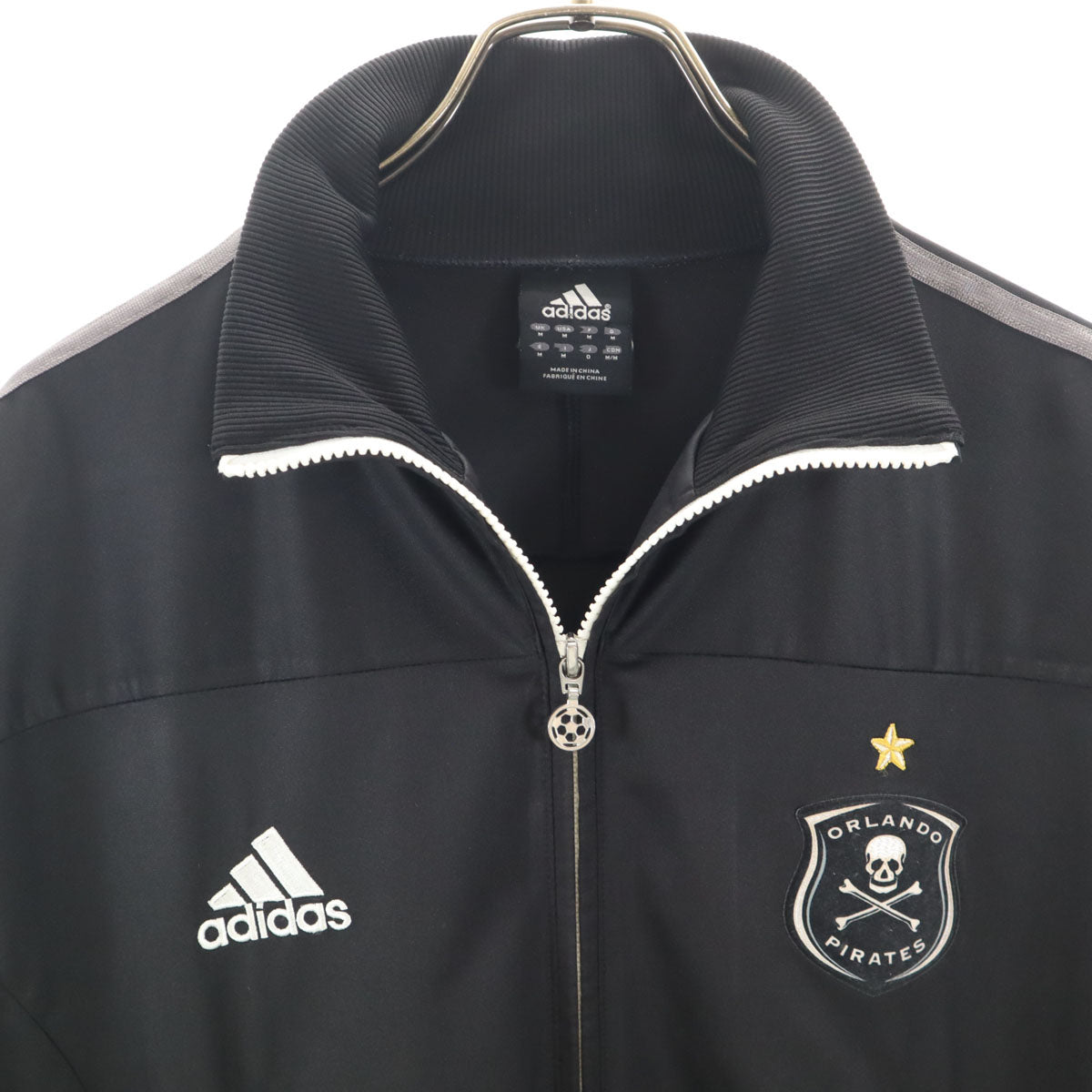 adidas アディダス オーランドパイレーツ オーランド パイレーツ トラックジャケット O ブラック ジャージ メンズ