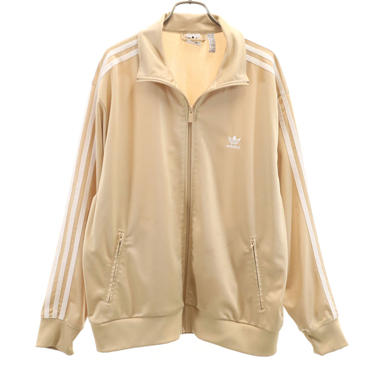 adidas Originals アディダスオリジナルス ファイヤーバード トラックジャケット 3XL ベージュ ジャージ レディース