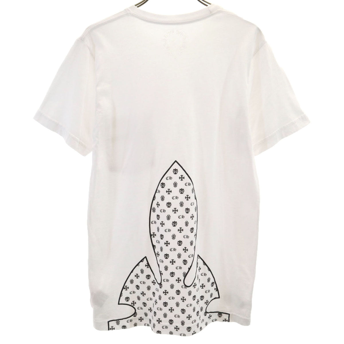 CHROME HEARTS クロムハーツ USA製 半袖 Tシャツ S ホワイト メンズ