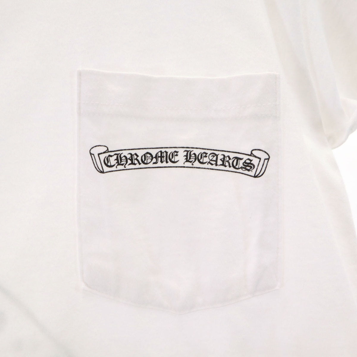 CHROME HEARTS クロムハーツ USA製 半袖 Tシャツ S ホワイト メンズ
