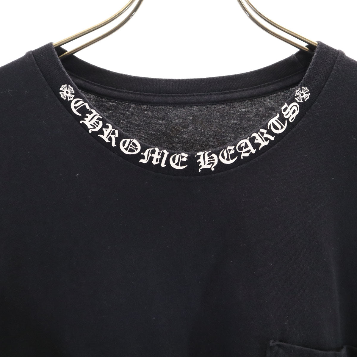 CHROME HEARTS クロムハーツ USA製 半袖 Tシャツ XL ブラック メンズ