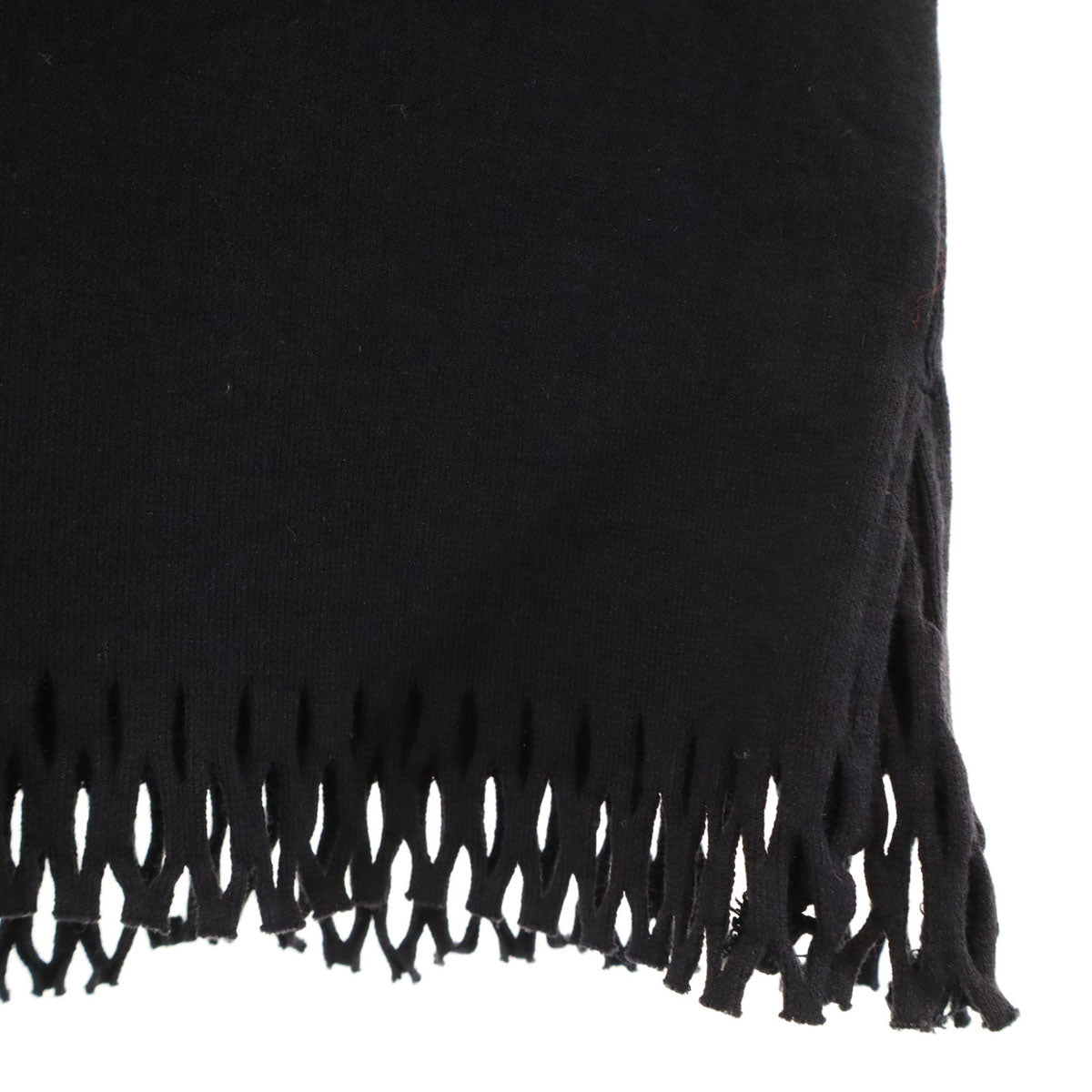 ISSEY MIYAKE FETE イッセイミヤケ フェット 日本製 カッティング タンクトップ 3 ブラック レディース