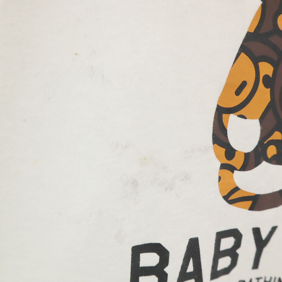 A BATHING APE アベイシングエイプ 半袖 Tシャツ XS ホワイト メンズ