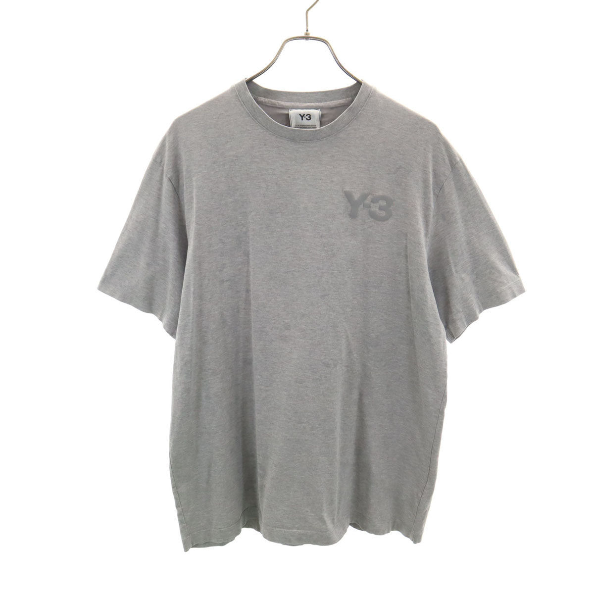 Y-3 ワイスリー 半袖 Tシャツ M グレー ヨウジヤマモト メンズ