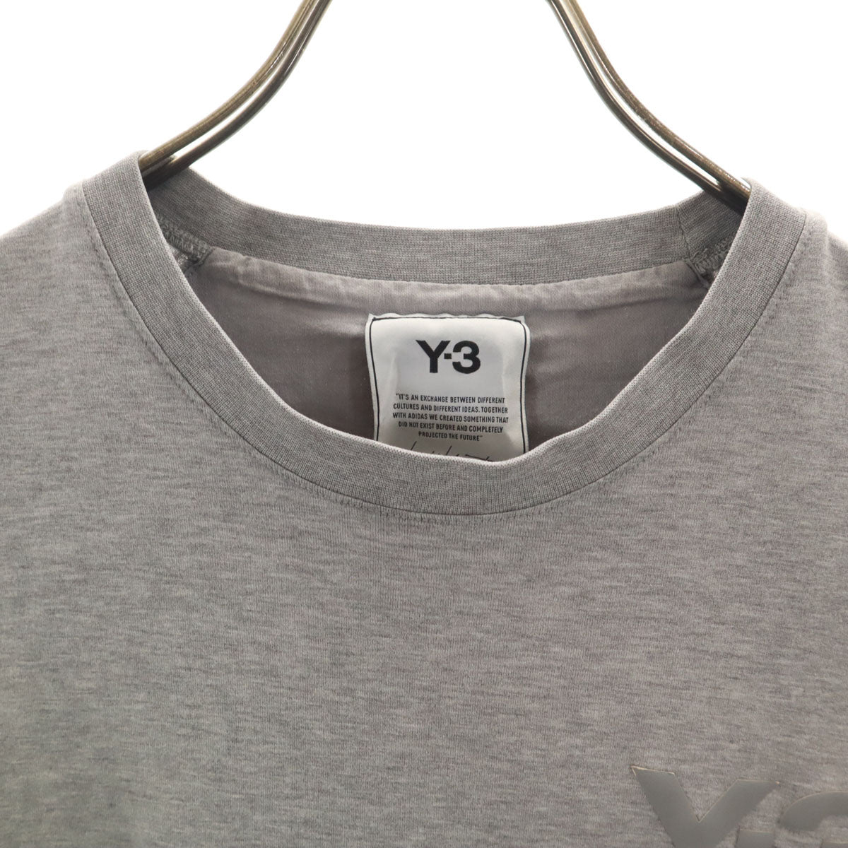 Y-3 ワイスリー 半袖 Tシャツ M グレー ヨウジヤマモト メンズ