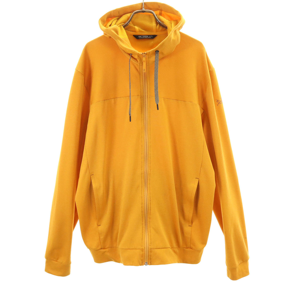 ARC'TERYX アークテリクス 長袖 ジップパーカー XL マスタード メンズ