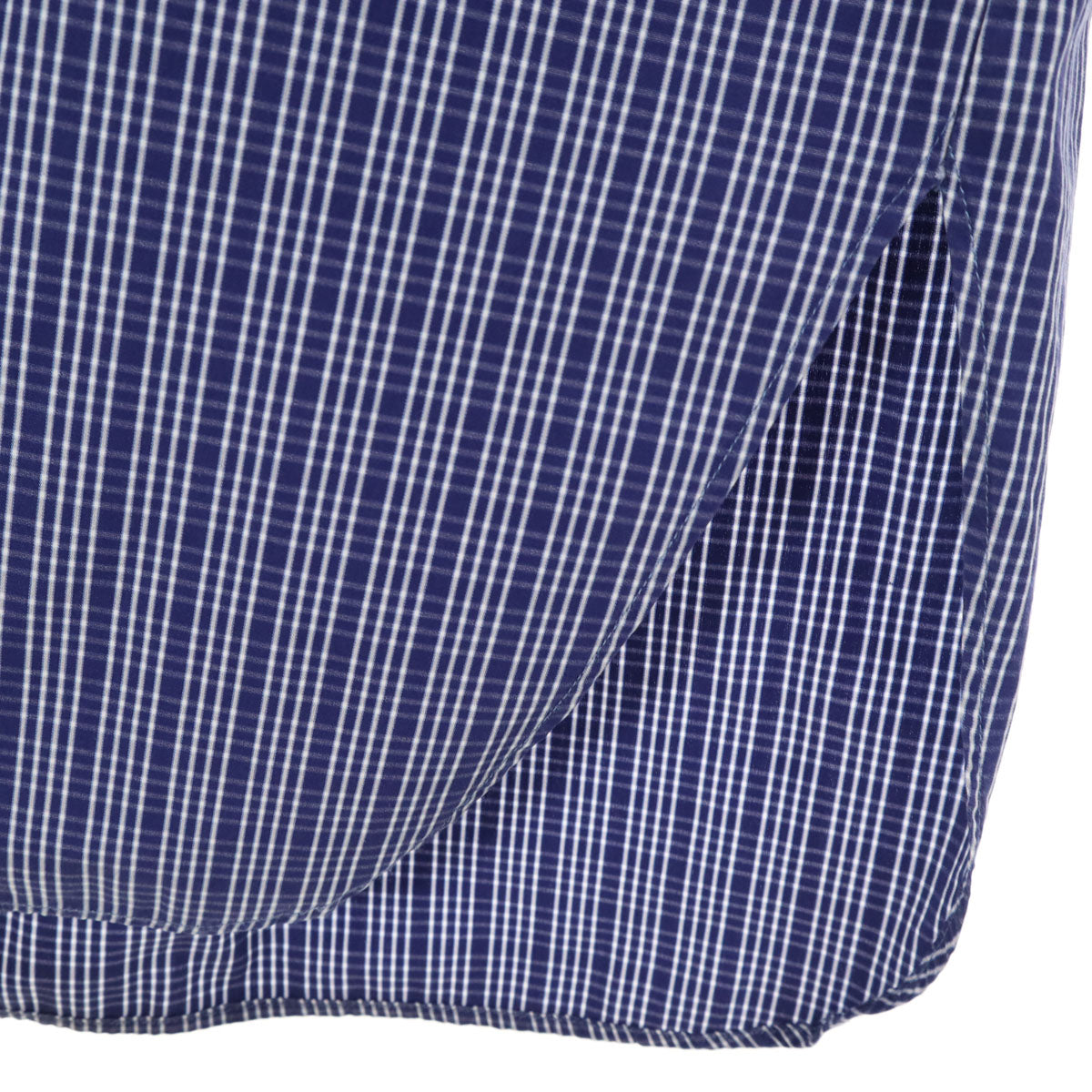 Vivienne Westwood ヴィヴィアンウエストウッド イタリア製 オールド チェック柄 長袖 シャツ 1 ネイビー レディース