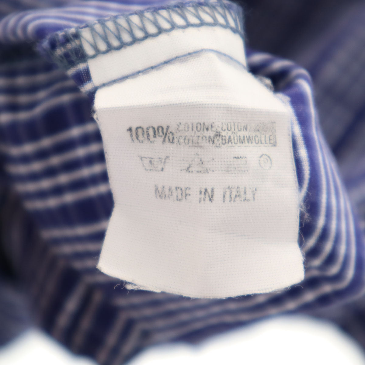 Vivienne Westwood ヴィヴィアンウエストウッド イタリア製 オールド チェック柄 長袖 シャツ 1 ネイビー レディース