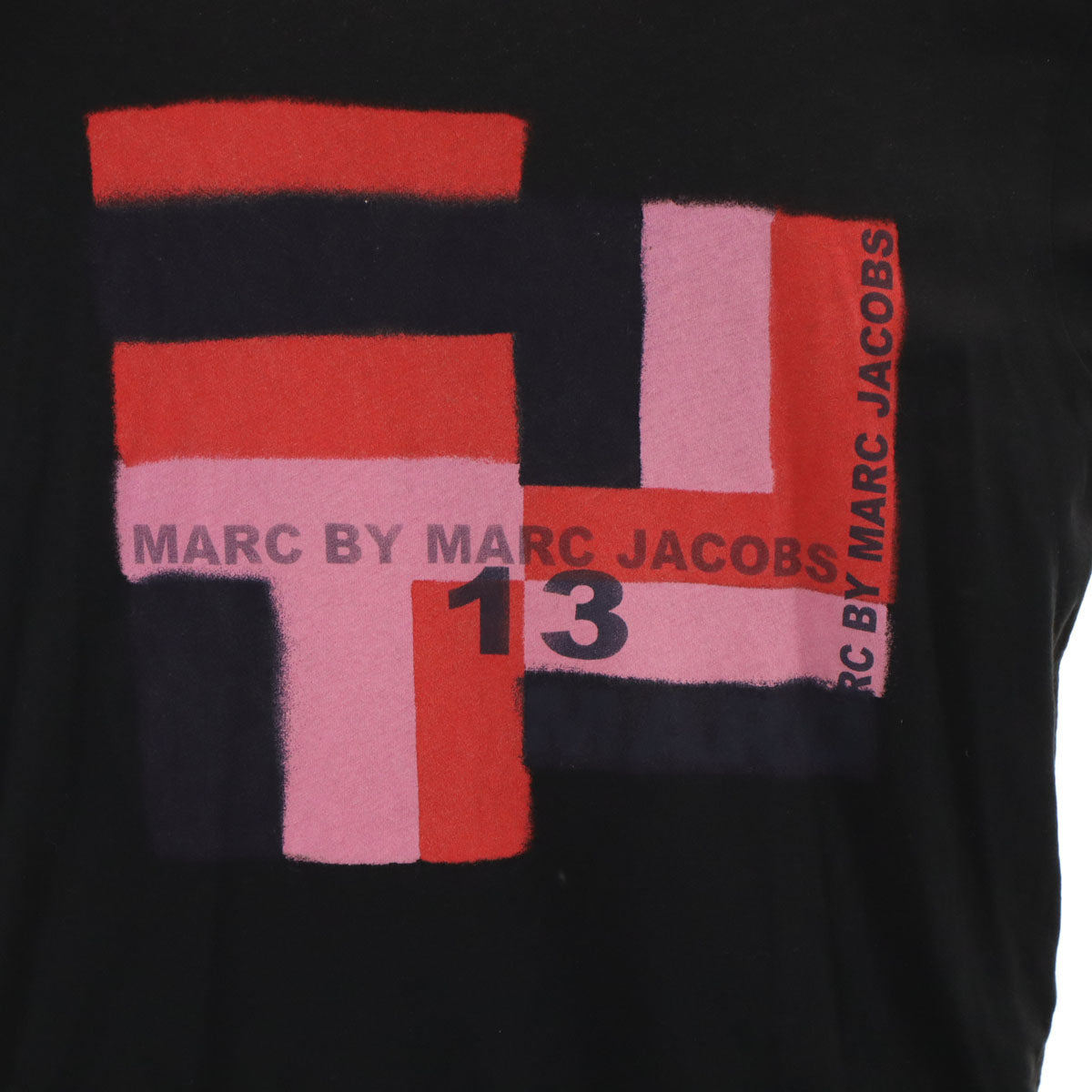 MARC BY MARC JACOBS マークバイマークジェイコブス 半袖 Tシャツ M ブラック メンズ