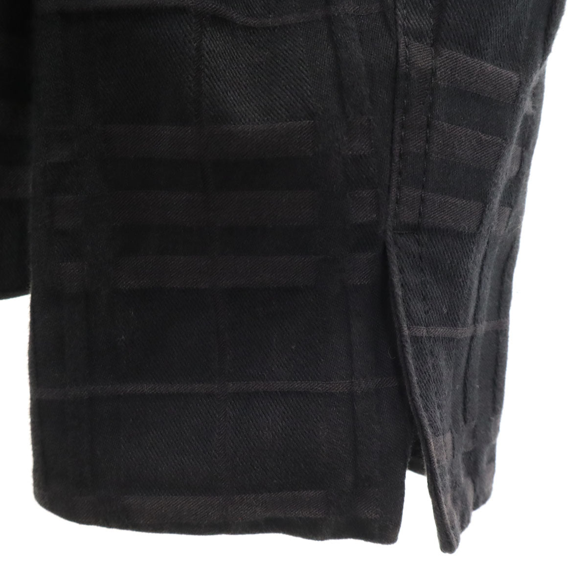 BURBERRY LONDON バーバリーロンドン チェック柄 ジャケット 42 ブラック 三陽商会 レディース