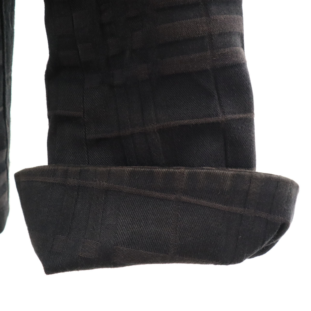 BURBERRY LONDON バーバリーロンドン チェック柄 ジャケット 42 ブラック 三陽商会 レディース