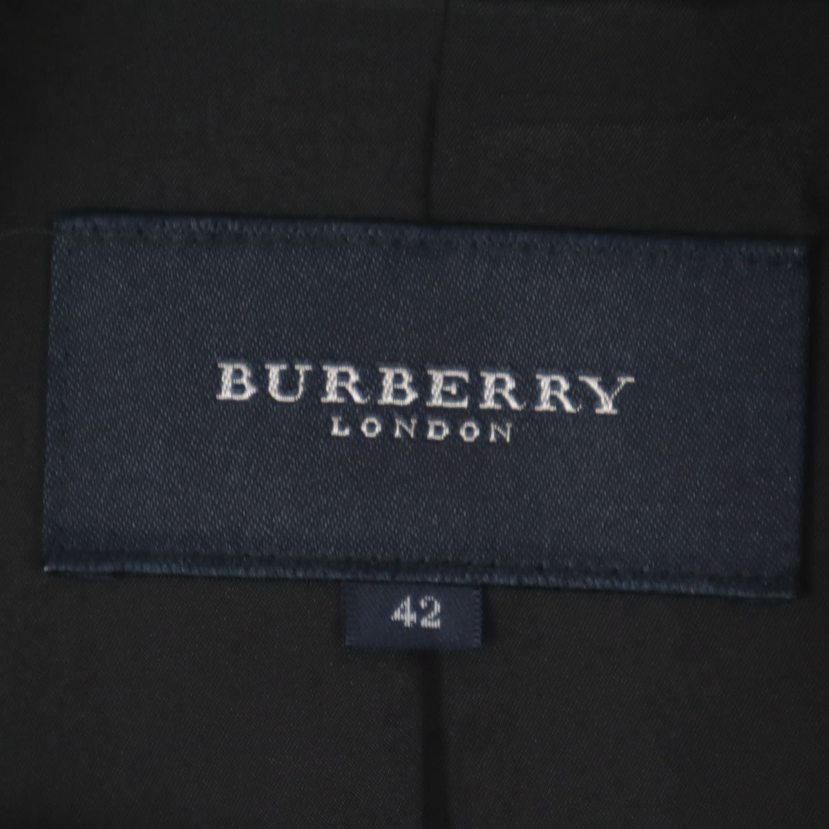 BURBERRY LONDON バーバリーロンドン チェック柄 ジャケット 42 ブラック 三陽商会 レディース