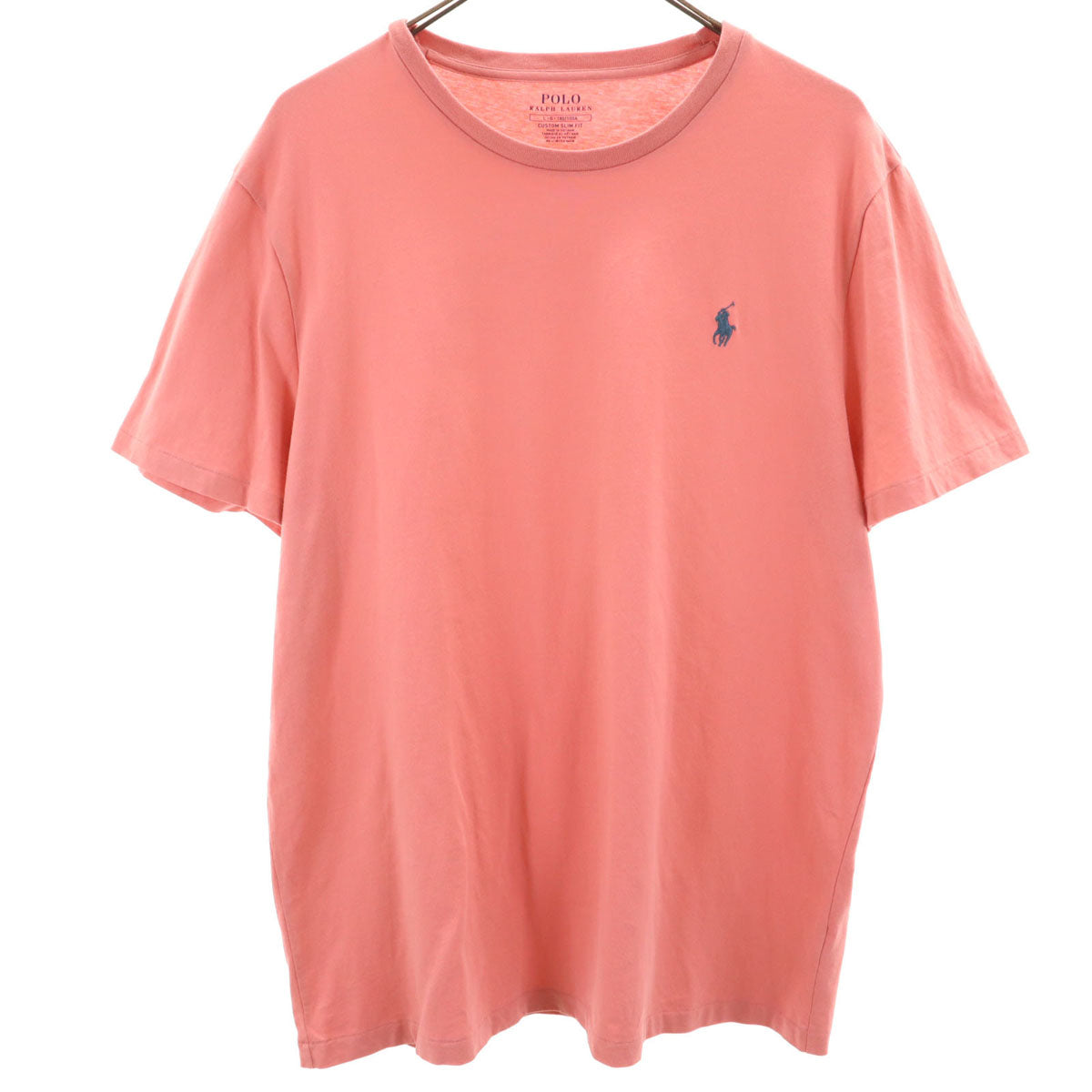 POLO RALPH LAUREN ポロラルフローレン 半袖 Tシャツ L ピンク メンズ
